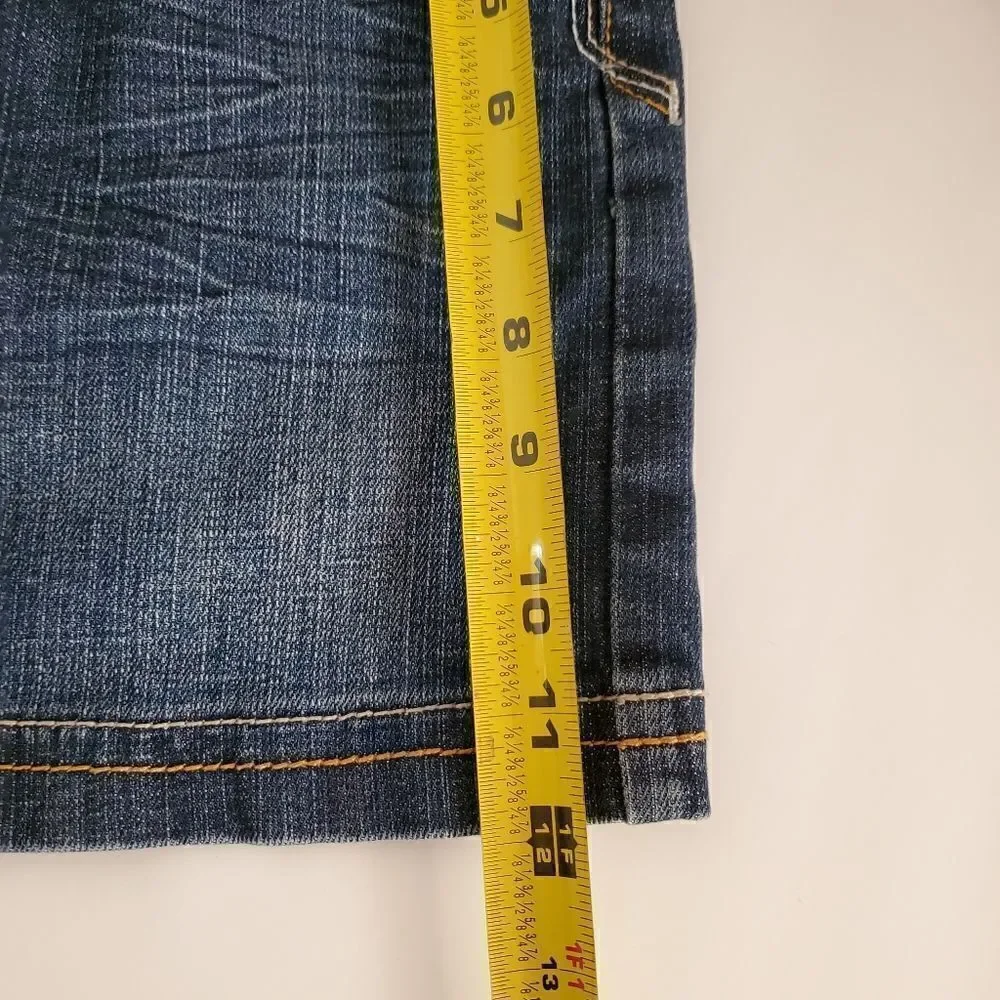 Adorable Justice jeans skirt